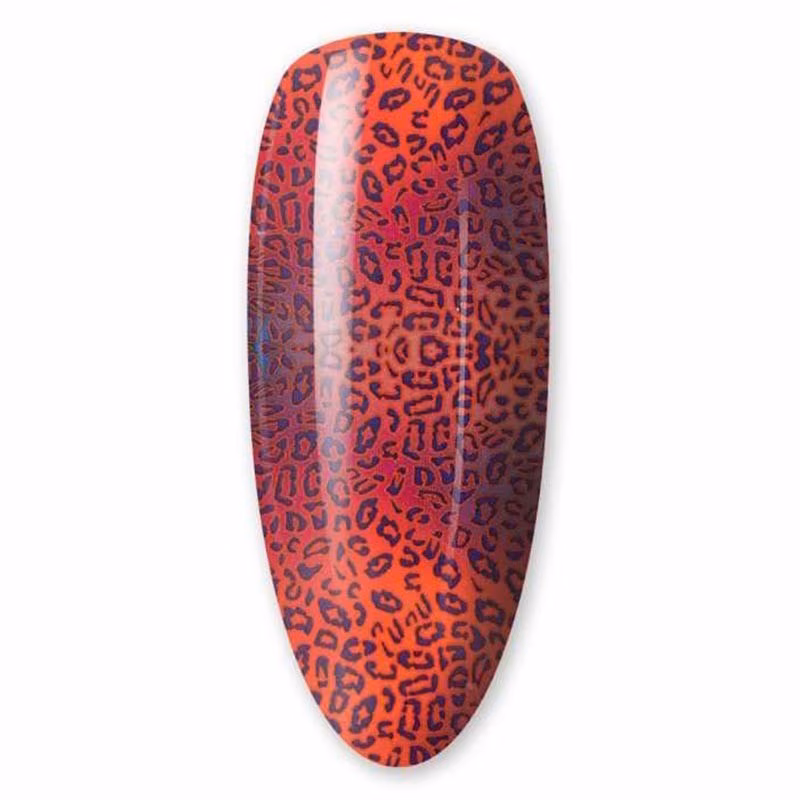 MOLLY LAC Foil Transfer Leopardo Rojo 33414