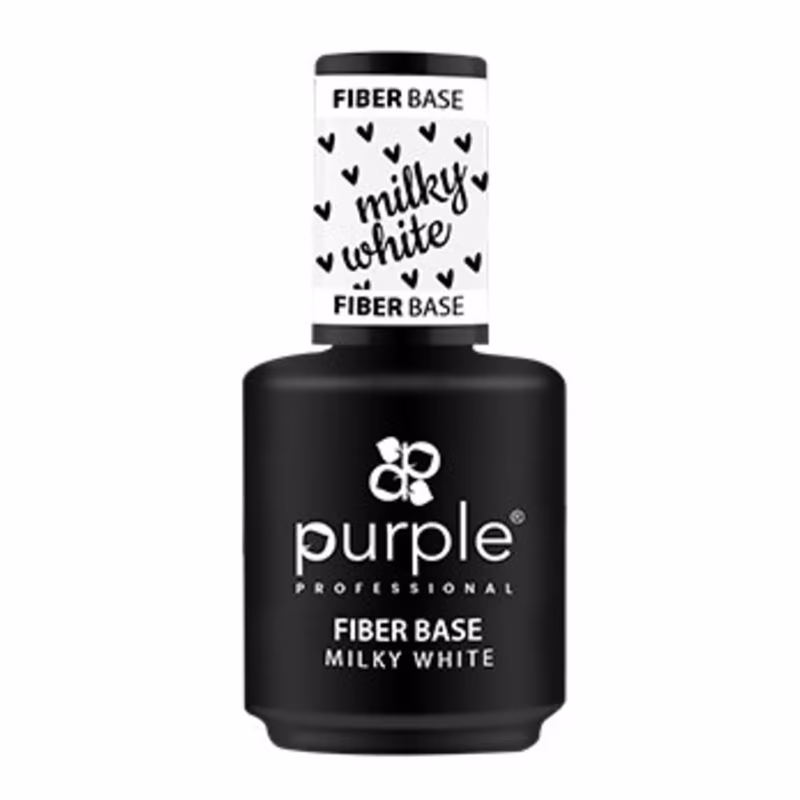 PURPLE Base Fiber Milky White 15ml P425