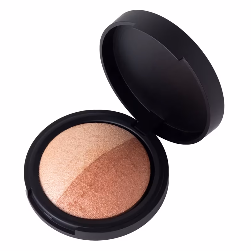 ADEN Terracota Baked Bronzer Highlighter Duo 7g