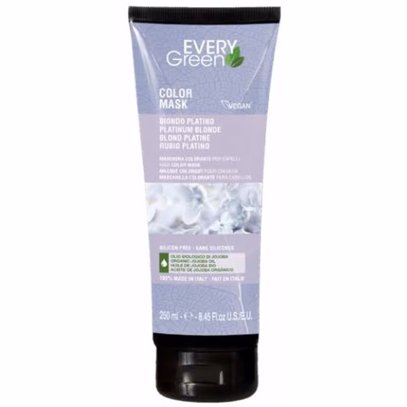 EVERYGREEN Mascarilla Color RUBIO PLATINO 250 ml
