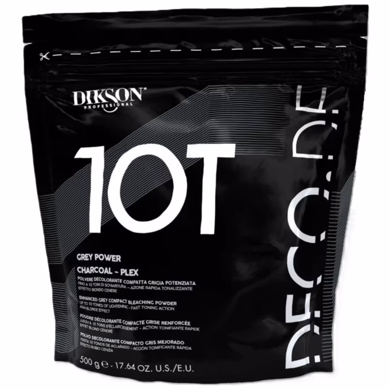 DIKSON Decoloración 10T Gris Ceniza zip 500gr.