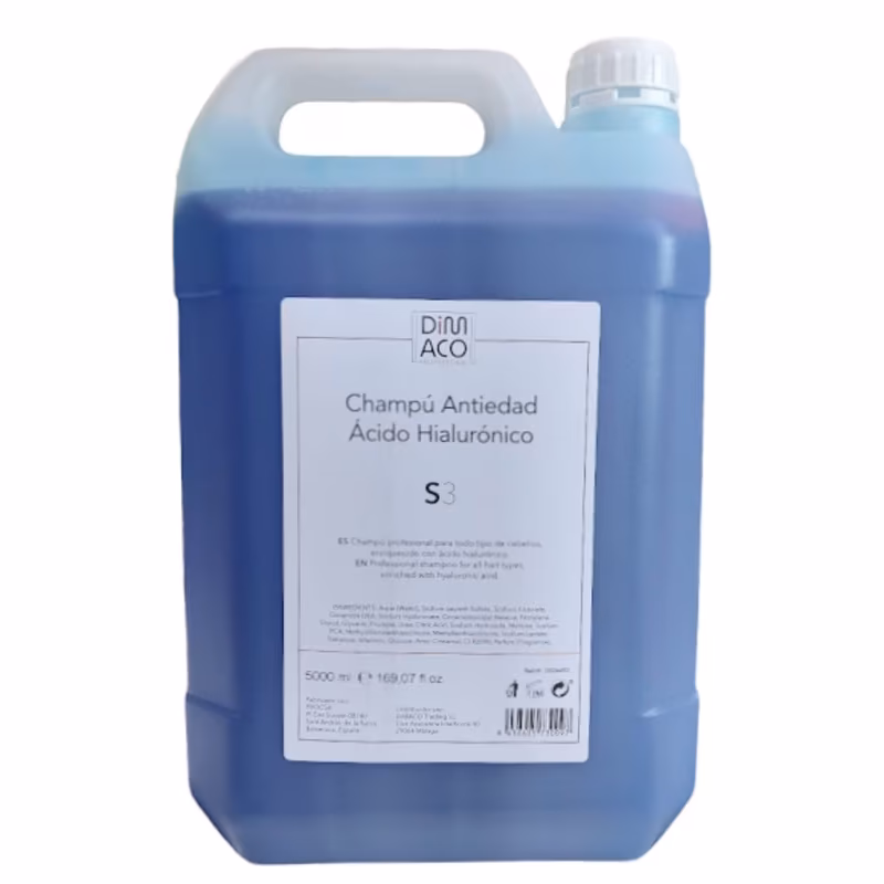 DiMACO S3 Champú Antiedad Ácido Hialurónico 5000ml