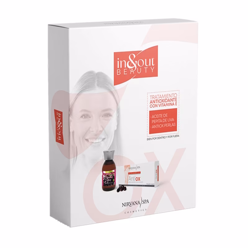 NIRVANA SPA Aceite Pepita de Uva + Antiox Belleza In & Out Pack