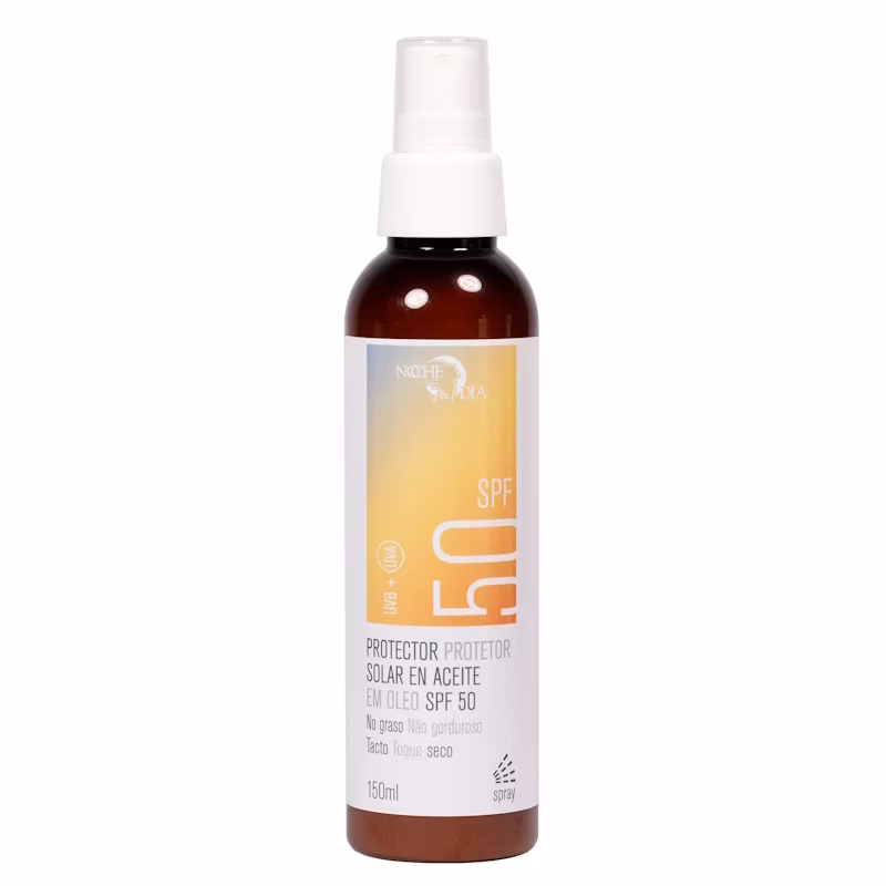 NOCHE Y DÍA Aceite Protector Solar Tacto Seco 150 ml