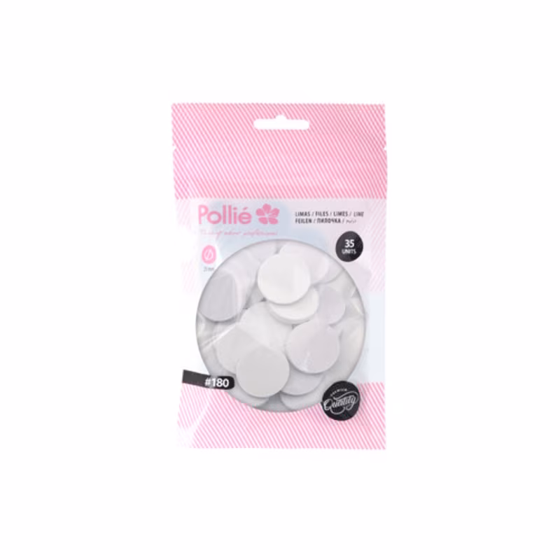 POLLIÉ Recambio Disco Pulidor 25mm #180 35uds 07988