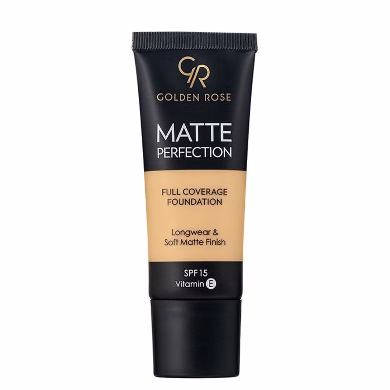 GOLDEN ROSE Base Maquillaje Matte Perfection W3