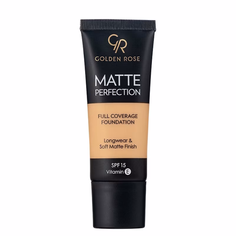 GOLDEN ROSE Base Maquillaje Matte Perfection W4