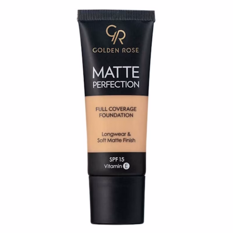 GOLDEN ROSE Base Maquillaje Matte Perfection N7
