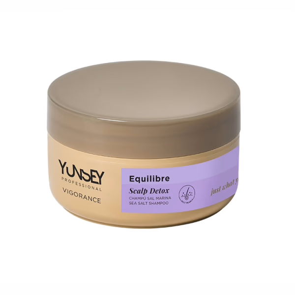 YUNSEY Champú Sal Marina Exfoliante Detox 400ml