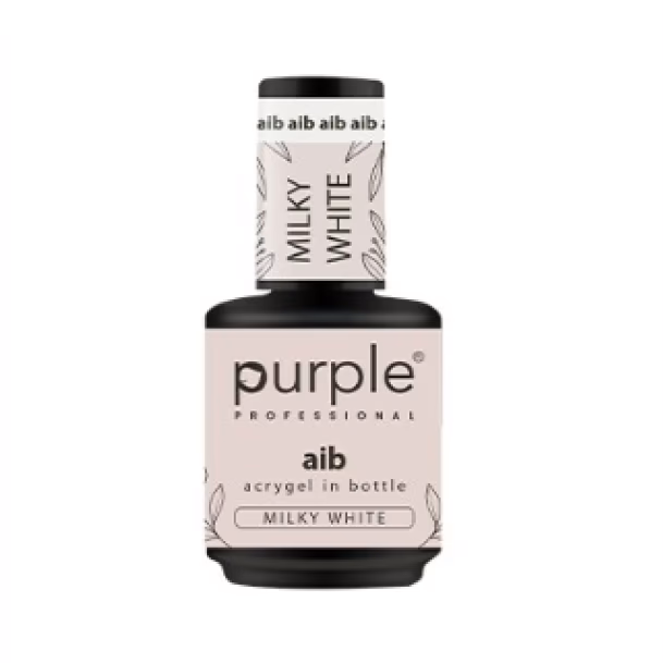 PURPLE Acrigel AIB Milky White 15 ml P266