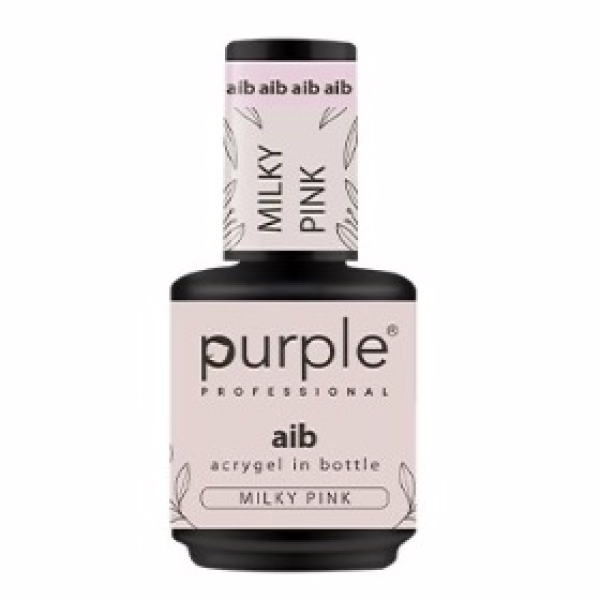 PURPLE Acrigel AIB Milky Pink 15 ml P270