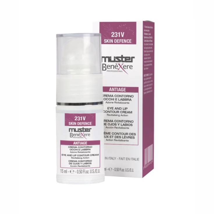MUSTER BENEXERE 231V Crema Contorno de Ojos y Labios Revitalizante 15 ml