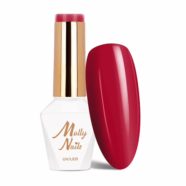 MOLLY LAC Esmalte nº8 Red Carpet Semipermanente 10ml