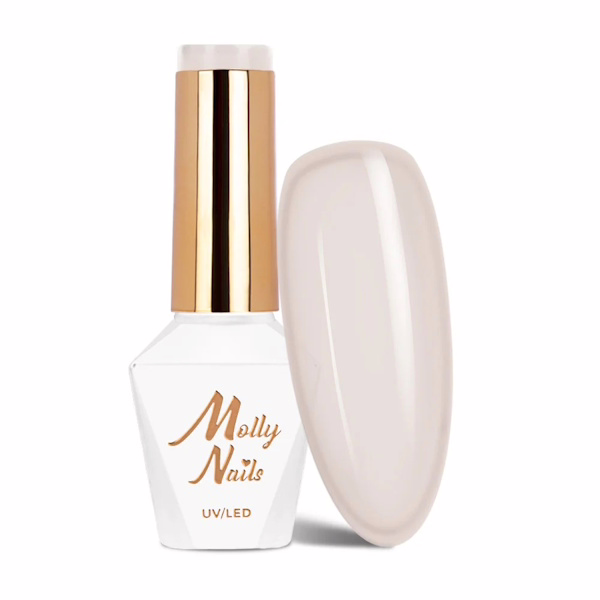 MOLLY LAC Esmalte nº132 Delicate Brown Semipermanente 10ml