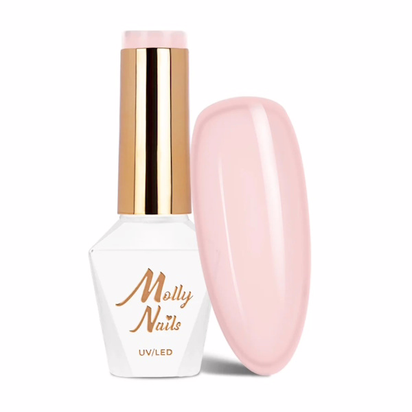 MOLLY LAC Esmalte nº137 Peach Pink Semipermanente 10ml