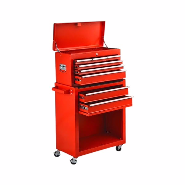 ITALOR Carrito Metálico Barbero Stinger ROJO
