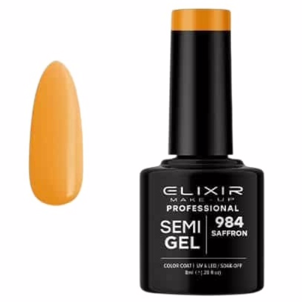 ELIXIR Esmalte Nº984 Saffron Semipermanente 8ml