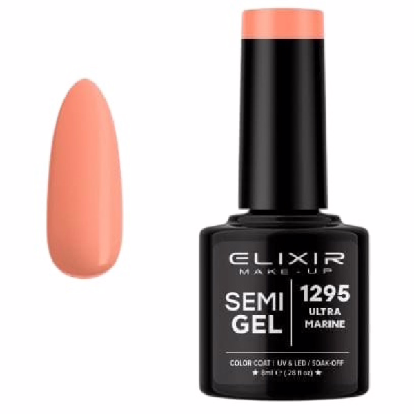 ELIXIR Esmalte Nº1295 Ultra Marine Semipermanente 8ml