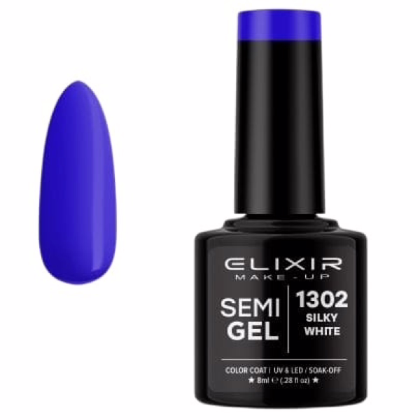ELIXIR Esmalte Nº1302 Silky White Semipermanente 8ml