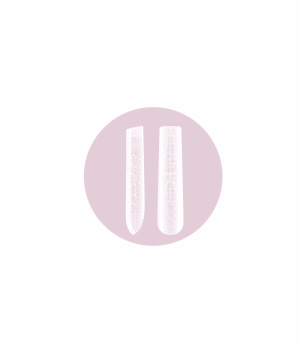 PURPLE Tips Square Snake Dual Forms 120uds P1648