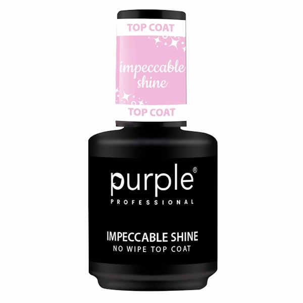 PURPLE Top Coat Brillo Impecable 15ml P386