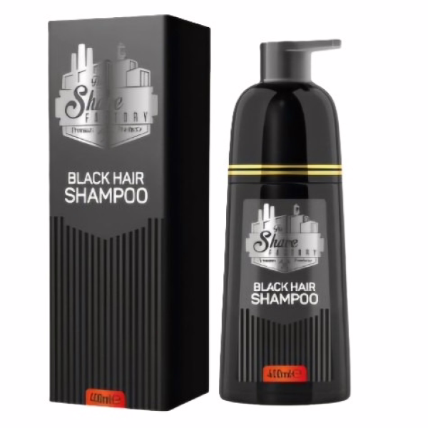 THE SHAVE FACTORY Black Shampoo 400ml