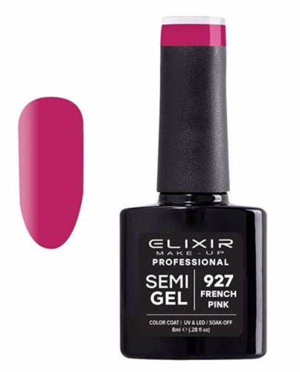 ELIXIR Esmalte Nº927 French Pink Semipermanente 8ml