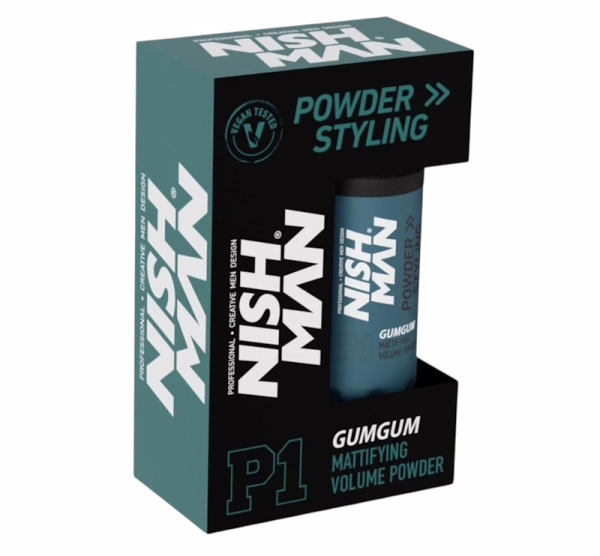 NISHMAN P1 Gumgum Polvo Volumen 20g