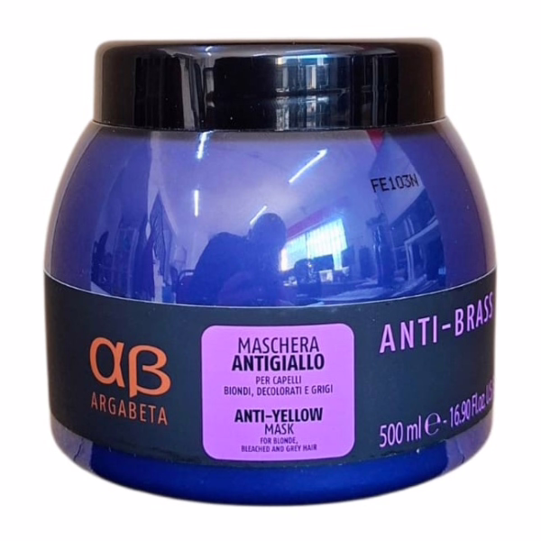 ARGABETA ANTI-BRASS Mascarilla No Yellow 500ml