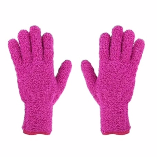 BIFULL Guantes Decoloración Microfibra Rosa 45098