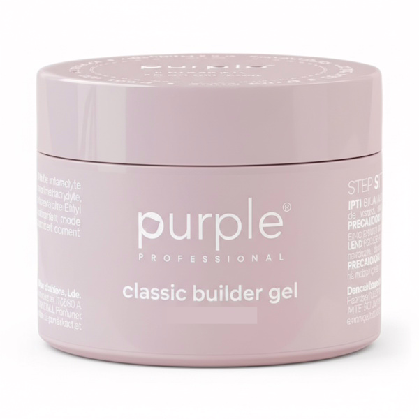 PURPLE Gel Constructor Classic Milky Pink 15g P2726