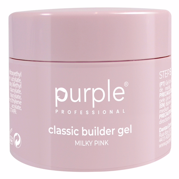 PURPLE Gel Constructor Classic Milky Pink 250g P2729
