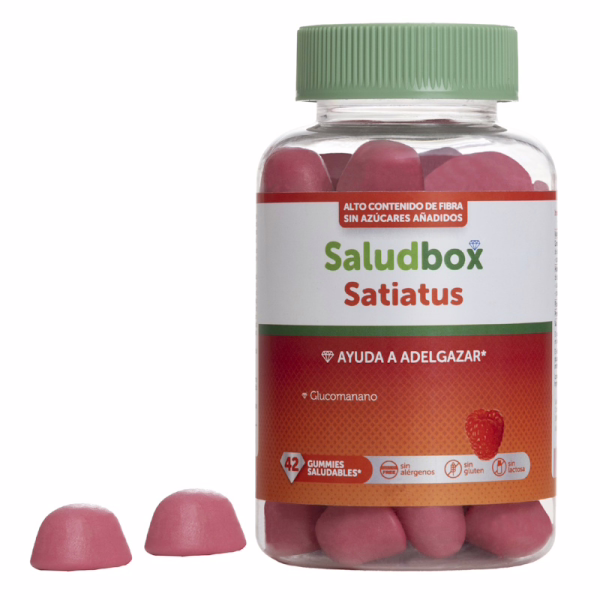 SALUDBOX Satiatus Saciantes Control del Apetito Glucomanano 42 Gominolas