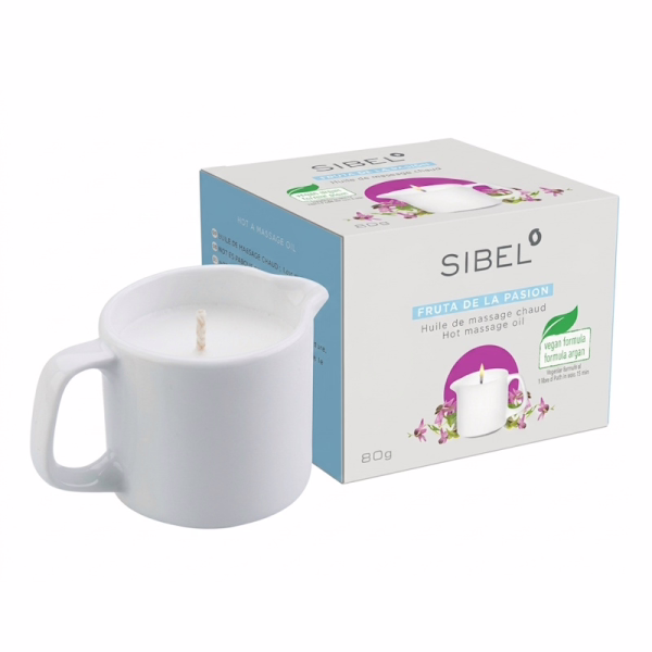 SIBEL Vela Masaje Fruta Pasión 80g P000287