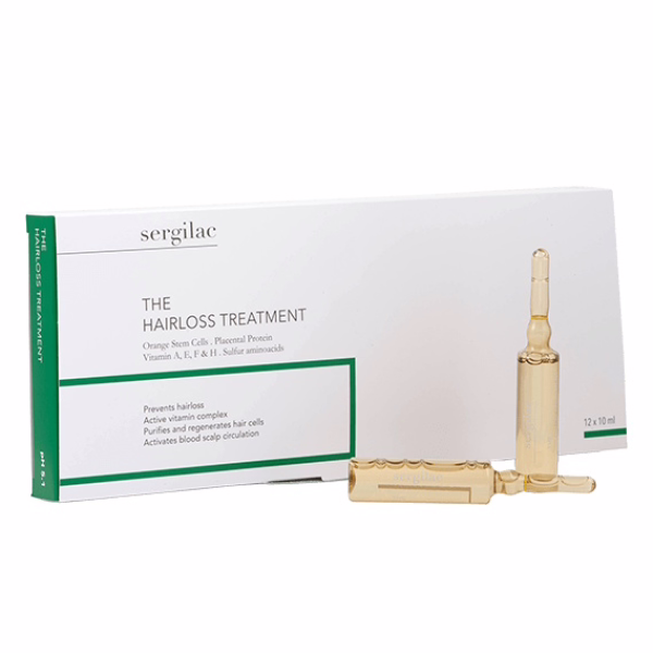 SERGILAC Ampollas Anticaída Fortalecedoras The Hairloss 12 x 10 ml