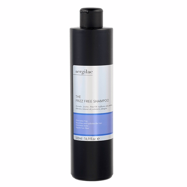 SERGILAC Champú Antiencrespamiento Cabello Encrespado The Frizz Free 500 ml
