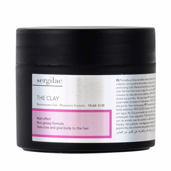 SERGILAC Pomada Mate Fijación Cabello The Clay 100 ml