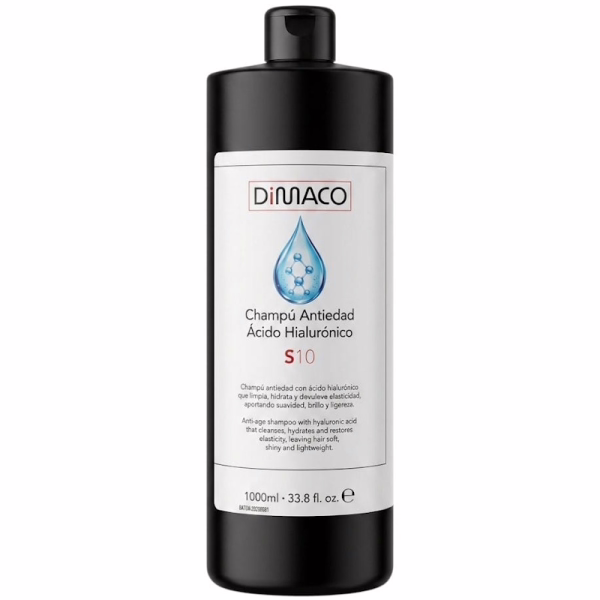 DiMACO S10 Champú Antiedad Ácido Hialurónico 1000ml