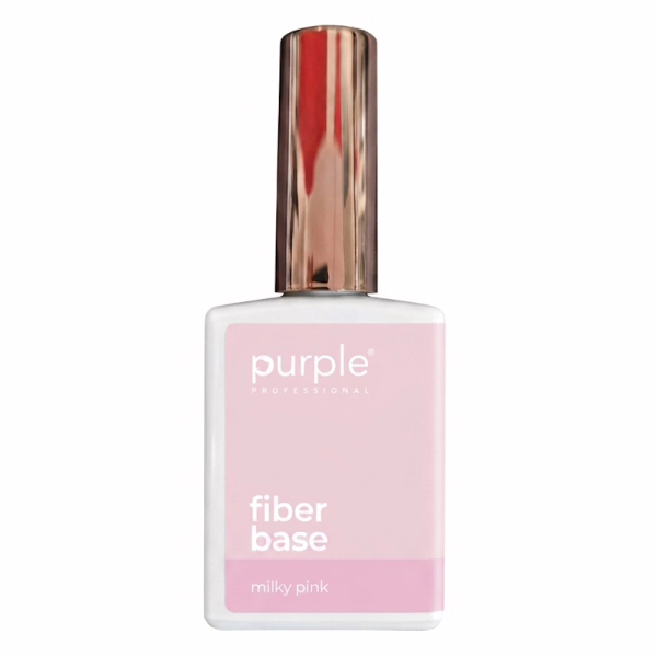 PURPLE Base Fiber Milky Pink 15ml P2603
