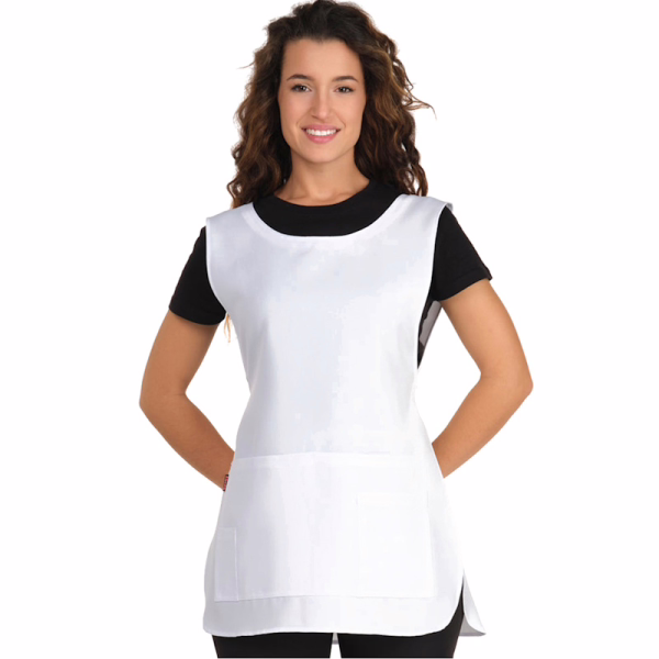 LACLA Estola Multibolsillos Blanco