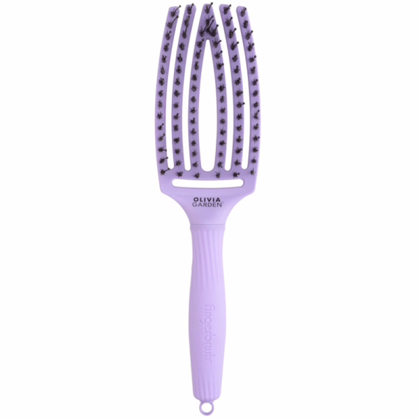 OLIVIA GARDEN Cepillo Desenredar Jabalí Fingerbrush Lavanda