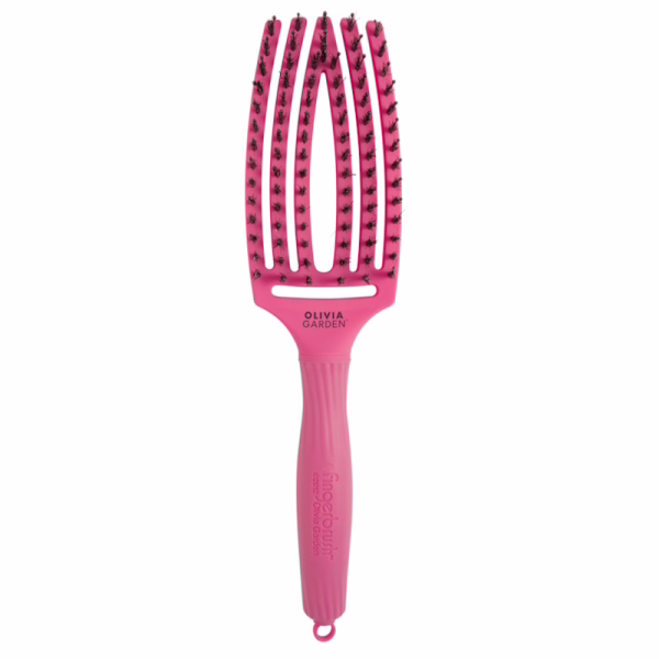 OLIVIA GARDEN Cepillo Desenredar Jabalí Fingerbrush Fucsia