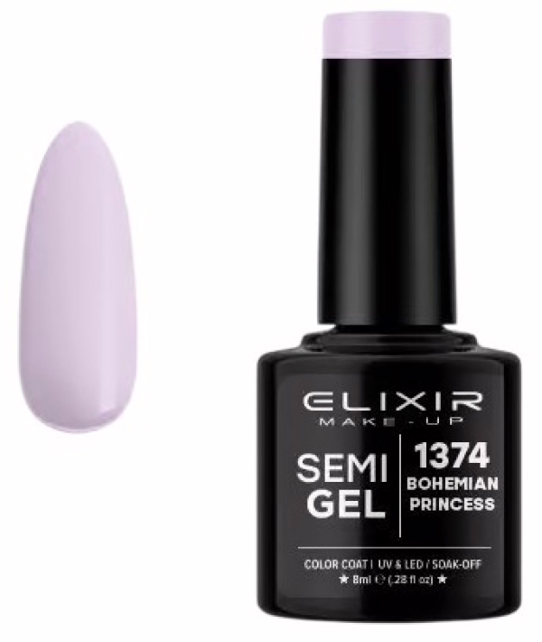 ELIXIR Esmalte Nº1374 Bohemian Princess Semipermanente 8ml