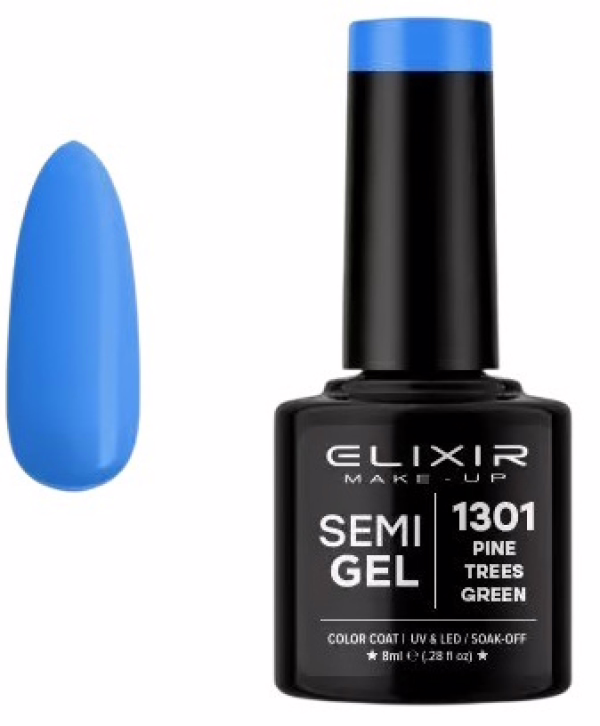 ELIXIR Esmalte Nº1301 Pine Trees Green Semipermanente 8ml