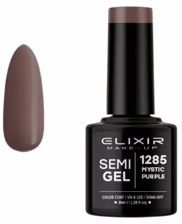 ELIXIR Esmalte Nº1285 Mystic Purple Semipermanente 8ml