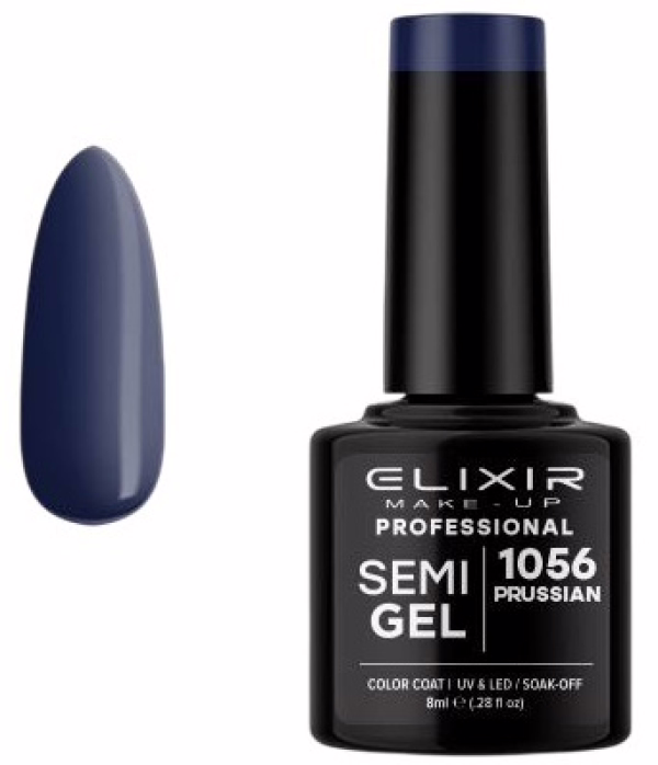 ELIXIR Esmalte Nº1056 Prussian Semipermanente 8ml