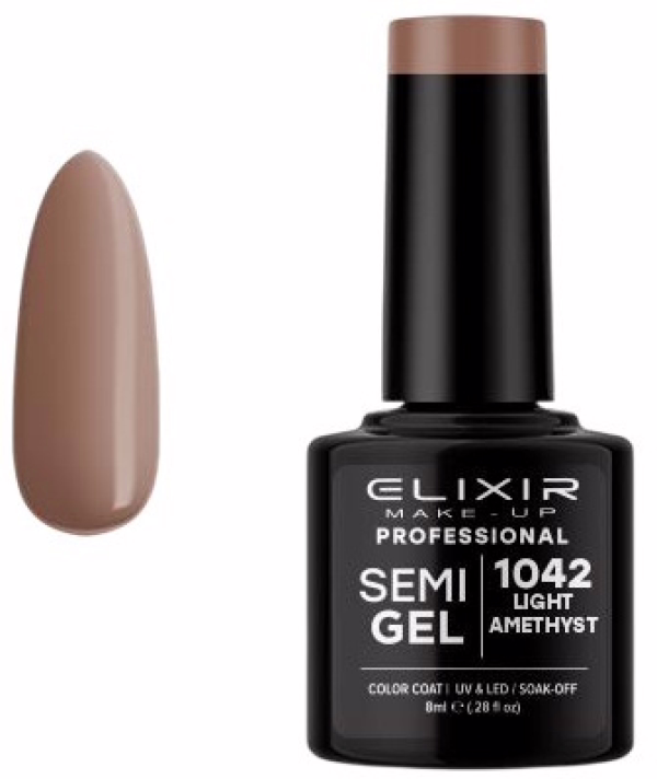 ELIXIR Esmalte Nº1042 Light Amethyst Semipermanente 8ml