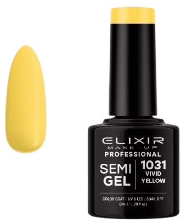 ELIXIR Esmalte Nº1031 Vivid Yellow Semipermanente 8ml
