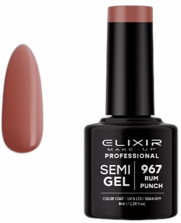ELIXIR Esmalte Nº967 Rum Punch Semipermanente 8ml
