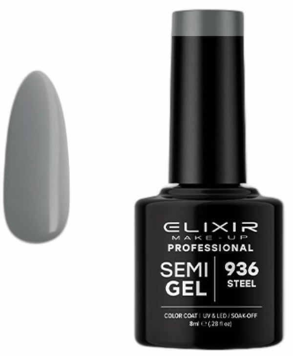 ELIXIR Esmalte Nº936 Steel Semipermanente 8ml